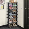 thumbnail image 3 of Gymax Patented 7-Tier Dual Shoe Rack Practical Free Standing Shelves Storage Shelves Concise, 3 of 10
