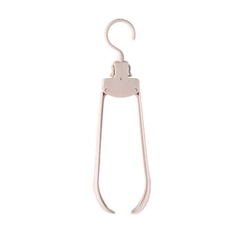 Support de Cuisine Pliable Cintres de Voyage Organisateur de Cintres de Voyage Portable Accessoires de Voyage en Plastique Étendoir à Vêtements Cintres Pliants pour Voyager Camping Vol VR Croisières Valise, Beige Cuisine Ra