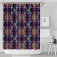 thumbnail image 2 of Bohemian Chic Tribal Shower Curtain 72x84 Inches Polyester, 2 of 5