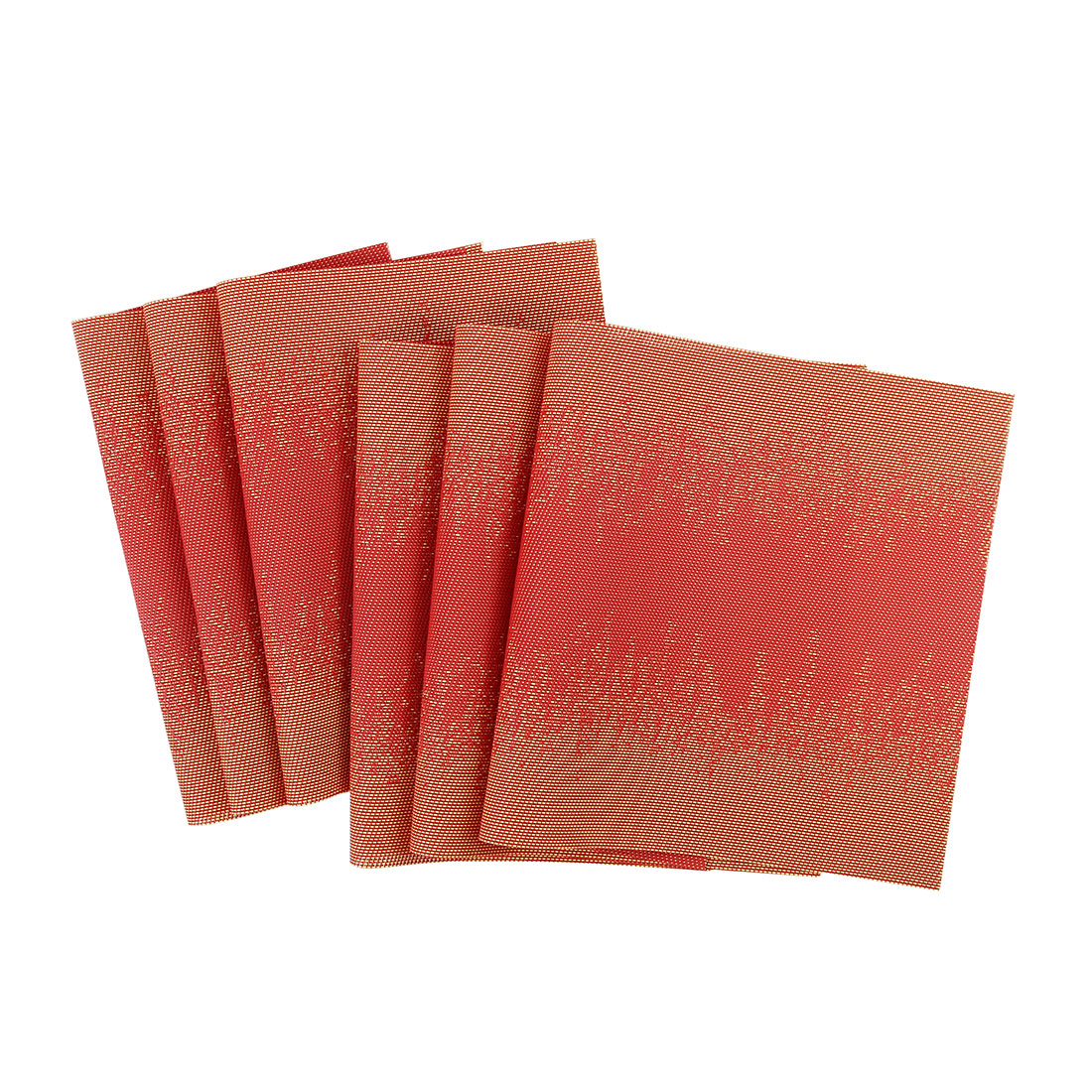 Heatresistant Table Mats Nonskid PVC Place Mats Woven Vinyl Placemats