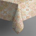 thumbnail image 5 of Pioneer Flower Floral Print Pattern Square Tablecloth, Waterproof Wipeable Spillproof Washable Table Cover for Home Kitchen Party and Daily Decor 42"x42", 5 of 6