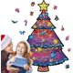 thumbnail image 1 of Rompecabezas de madera para adultos, rompecabezas de árbol de Navidad, piezas de formas únicas, rompecabezas de árbol de Navidad, el mejor regalo para adultos, niños y bebés, 10, 1 of 5