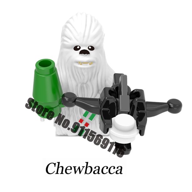 Tusken Raider bloques de construcción Jawas Rebel Troopers Leia Embo Ewoks Finn Starkiller Amidala Gamorrean ladrillo figuras de acción de juguete Tan Jianjun unisex