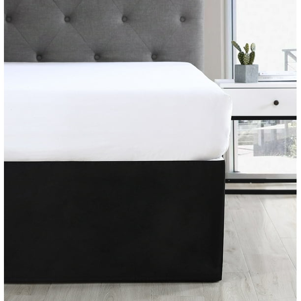 Mainstays Bedskirt Queen, Black