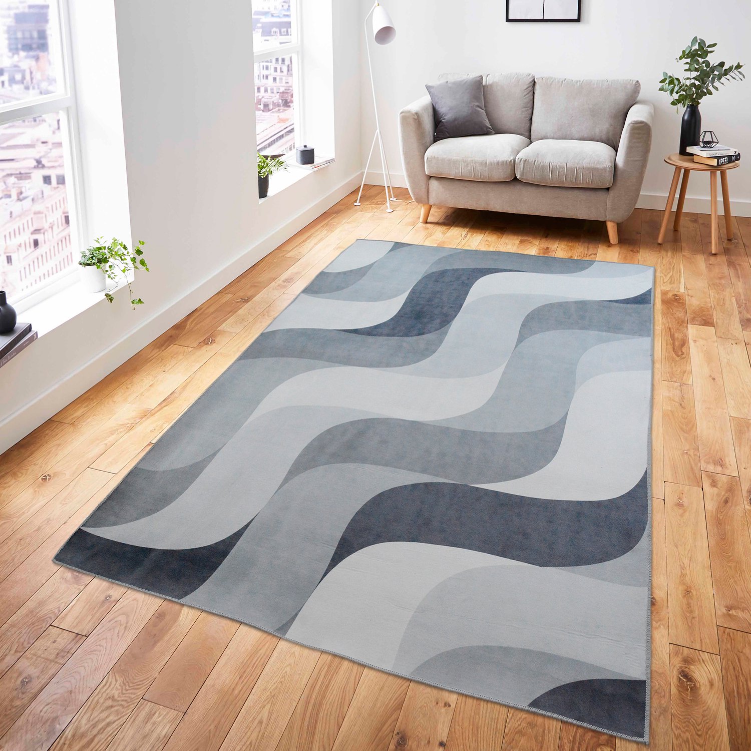 Alfombra Diseño Singapur 200X220 Knasta Chile