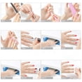 thumbnail image 5 of YAHHU 36W UV Nail Dryer Curing Lamp for Gel Polish Professional Manicure Pedicure Salon Tool with 120S Timer Corded Electric 220V, White, 5 of 9