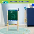 thumbnail image 3 of Ealing Kids Easel with Paper Roll ,Double-Sided Adjustable Whiteboard & Blackboard with Other Accessories,Art Supplies for Toddler  Ages 3+ Up, 3 of 8
