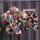 thumbnail image 2 of Odeerbi 1-6 Años Conjunto de Verano Para Niños Hawaiano Camisa de Manga Corta de Algodón Estampado Tropical Conjunto Corto Camisa Gráfica Conjunto de Dos Piezas, 2 of 4