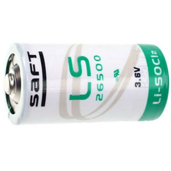 Saft LS26500 3.6 Volt C 7700 mAh Lithium Battery