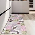 thumbnail image 4 of Pioneer Flower Floral Print Pattern Kitchen Rug Mat,Kitchen Runner Rugs Non Skid Washable,Decorative Kitchen Floor Mats for Kitchen,Sink,Laundry,17"X47", 4 of 5