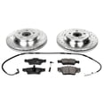 thumbnail image 3 of PowerStop Rear Z23 Evolution Sport Carbon-Fiber Ceramic Brake Pad and Drilled & Slotted Rotor Kit Fits: MERCEDES-BENZ Select Models K2998, 3 of 3