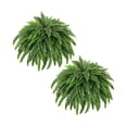 thumbnail image 4 of Helecho artificial Planta artificial Decorativa DIY Simulación Decoración Vegetación 2 piezas, 4 of 8