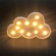 thumbnail image 1 of Luz De Noche Led Con Forma De Nube, Lámpara De Noche Blanca Cálida, Lámpara De Mesa Con Pilas Para Decoración De Fiesta De Año Nuevo De Navidad Minnieouse HA018098-00, 1 of 6