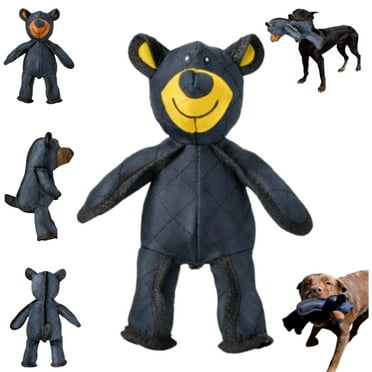 Guaranteed Indestructible Dog Toy, Dura Bear Indestructible Dog Toy, Unbreakable Bear, Unbreaka Bear, Unbreakable Dog Toys, Aggressive Chewers Indestructible Stuffed Plush Dog Squeaky Toy