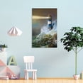 thumbnail image 4 of Lighthouse Poster Lighthouse Storm Poster Sea Wave Art Poster(4) Room Aesthetic Poster Print Art Wall Painting Canvas Posters Gifts Modern Bedroom Decor 12x18inch(30x45cm), 4 of 6