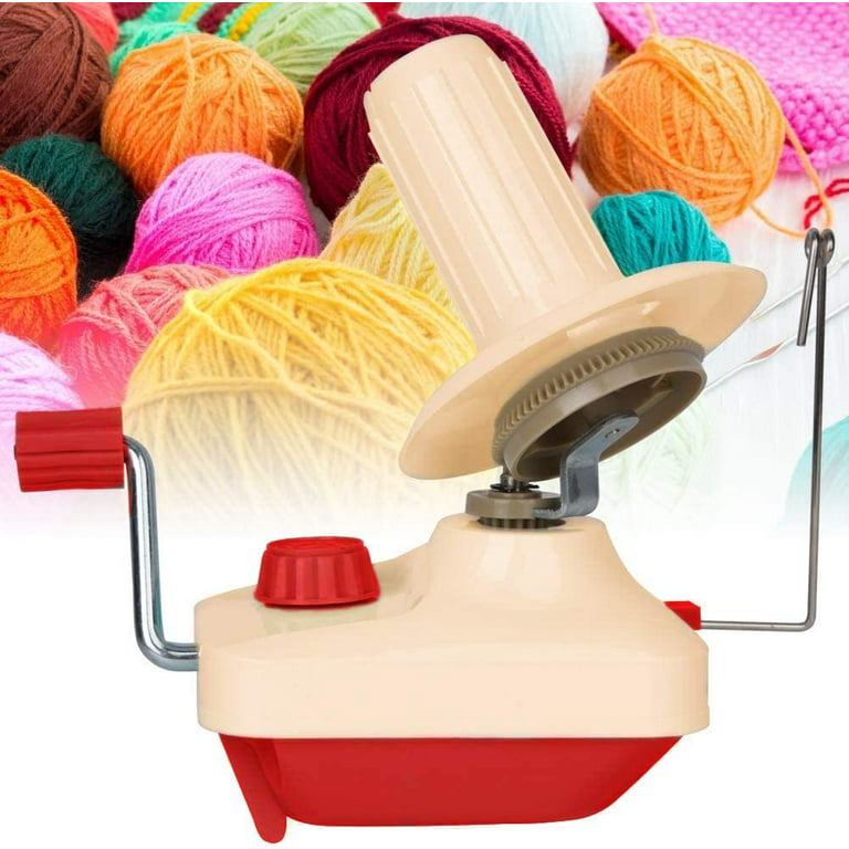 Yarn Ball Winder, Hands Operated Swift Yarn Fiber String Ball Wool Winder  Machines for Family 