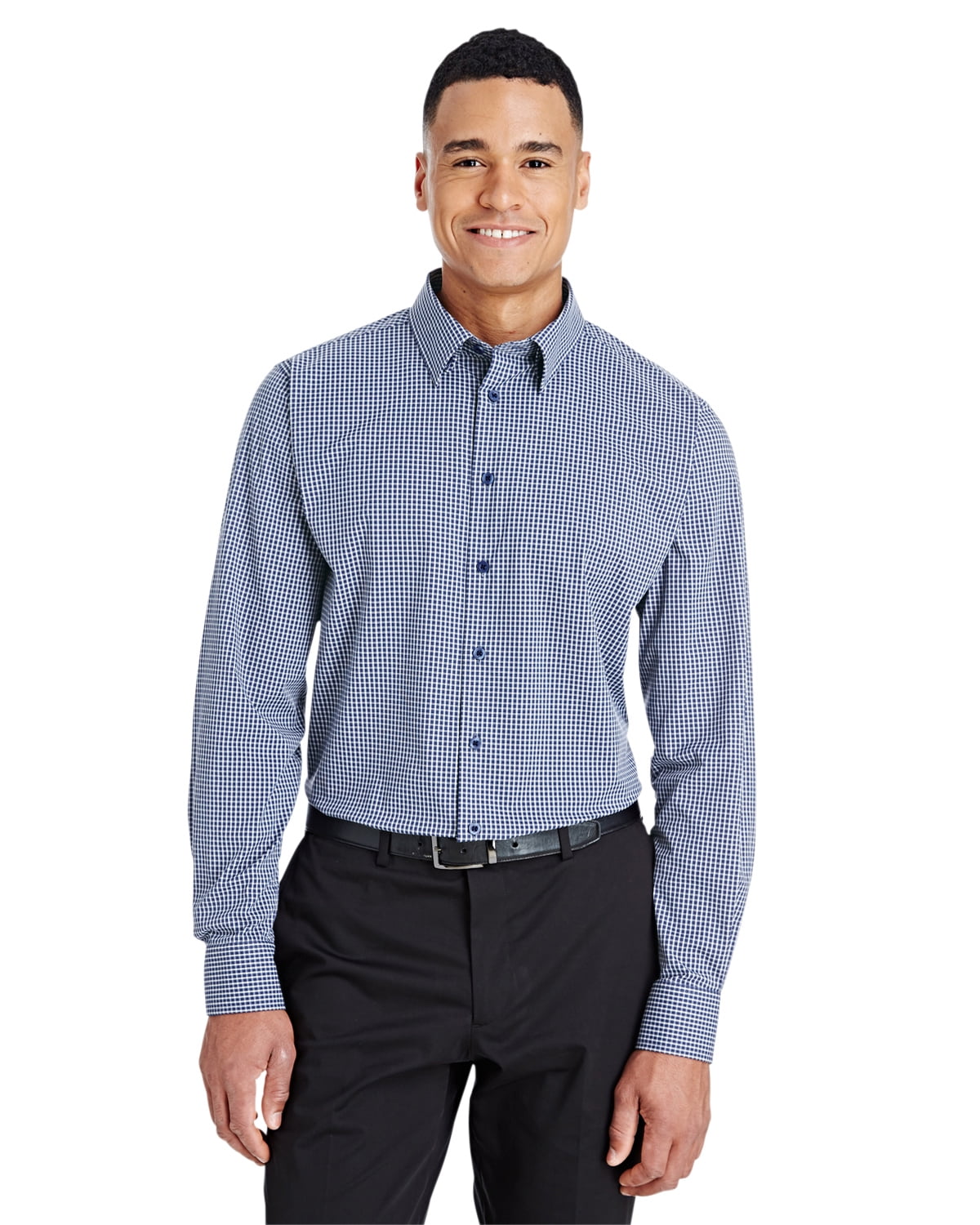 Tonal Mini Check Shirt 