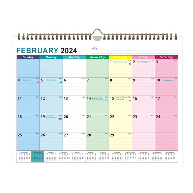 Diseño simplificado Fuente: Pegatinas en inglés, Calendario, Horario, Regalos de escritorio, Regalos, Festivales