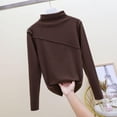 thumbnail image 5 of Women's Fleece Thermal Mock Neck Long Sleeve Warm Underwear Shirt/Top Soft Stretchy Fitted Base Layer Shirt, 5 of 7