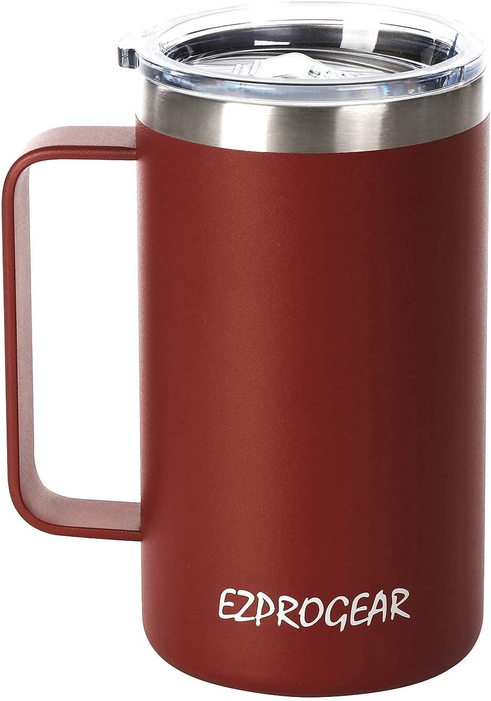 Realme 24oz/32oz Beer Thermal Mug with Handle Stainless Steel Vacuum  Insulated Travel Tumbler Mug with Lid Portable Coffee Mug - AliExpress