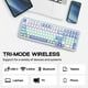 thumbnail image 4 of Teclado mecánico inalámbrico EPOMAKER TH99 con interruptor silencioso, 4 of 9