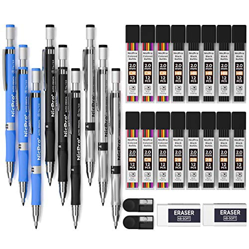 72 Mechanical Pencil Leads 0.9 mm HB Lead tube 12 each Pack of 6 NOT STEADLER 