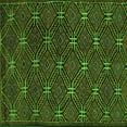 thumbnail image 1 of Ahgly Company Indoor Square Southwestern Green Country Area Rugs, 8' Square, 1 of 1