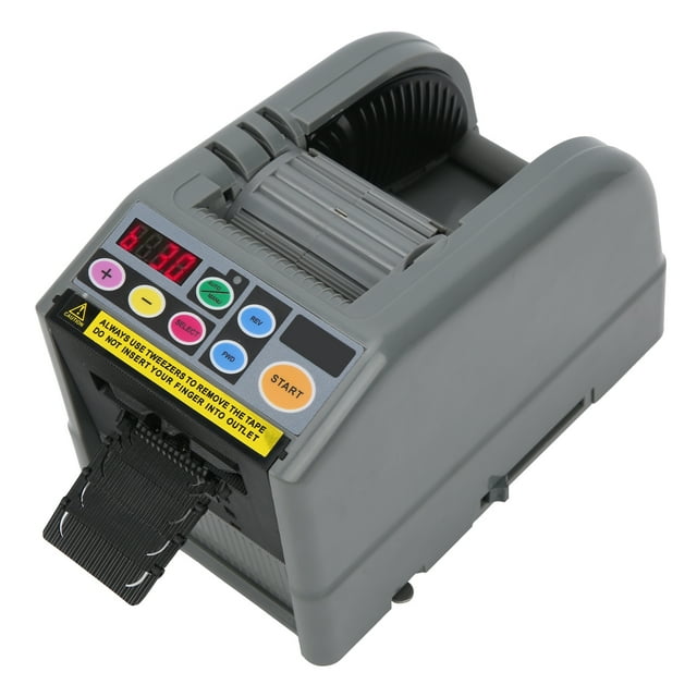 Automatic Tape Dispenser, Adjustable Digital Display Tape Cutting Machine Safe For Protective Film For Electrical Adhesive EU Plug 220VAC