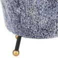 thumbnail image 6 of Safavieh Oriana 18" Diameter Retro Ottoman, Multiple Colors, 6 of 8