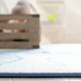 thumbnail image 6 of SAFAVIEH Kids Playhouse Underwater Hopscotch Machine Washable Area Rug, Blue/Grey, 5'5" x 7'7", 6 of 13
