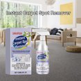 Carpet stain remover, easy cleaning, long lasting, fresh scent