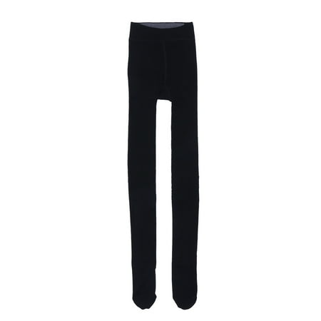 

Winter Footed Pantyhose Tights High Waist Plush Pants Keep Warm Stockings Thicken Tight Pant for Women Ladies (Black)