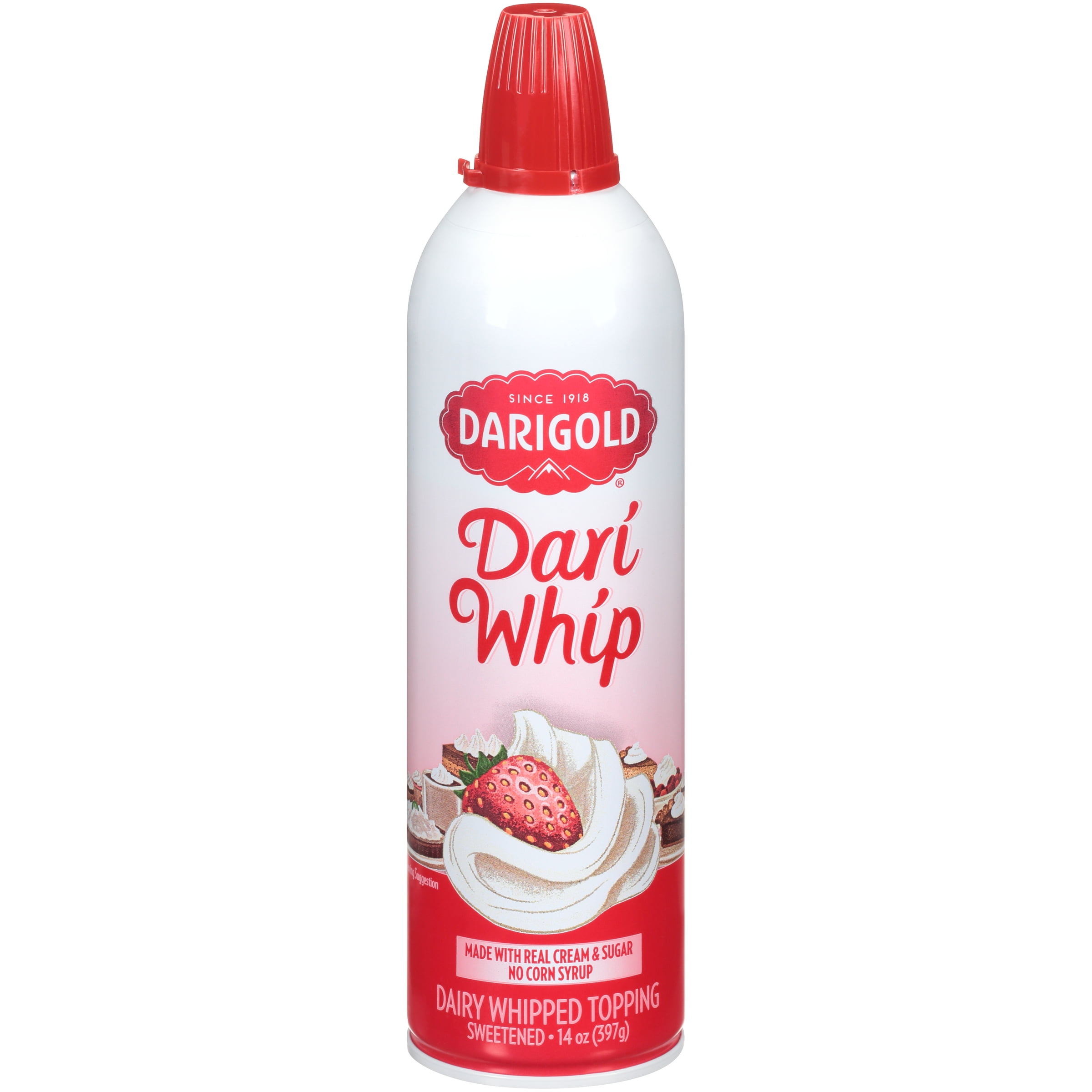 Darigold Dari Whip Sweetened Dairy Whipped Topping, 14 oz