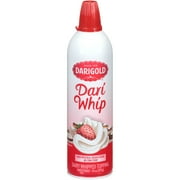 Darigold Dari Whip, Dairy Whipped Topping with Real Cream and Sugar, Refrigerated, 14 oz Bottle