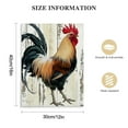 thumbnail image 2 of Nawypu  Rustic Rooster Kitchen Decor Cute Chicken Picture Frames Canvas Print Wall Art, 2 of 5