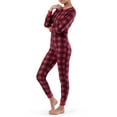 thumbnail image 5 of Fruit of the Loom Women's and Women's Plus Long Underwear Waffle Thermal Union Suit, 5 of 13