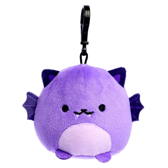 American Greetings Halloween Plush Bat Keychain with Swivel Clip