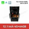 thumbnail image 3 of TPXINXIN 12.1 inch Car Radio for Infiniti Q50L 2013-2019 Android 14 Tesla Style Car Audio Car GPS Navigation for Car Multimedia Stereo Apple Carplay, 3 of 8