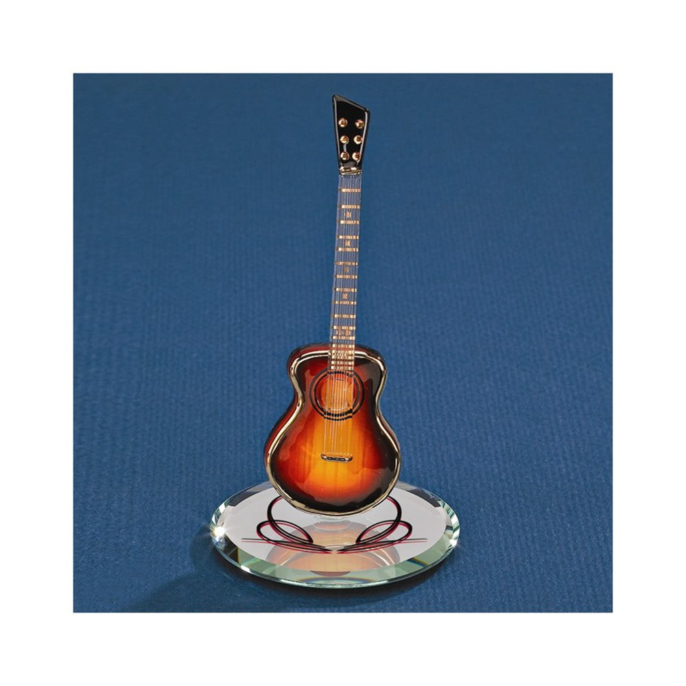 Mini Acoustic Guitar J CASH Sunburst Display GIFT