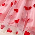 thumbnail image 6 of LUOGENLI Girls Valentine's Day Dresses Size 6X-7 Child Kids Girls Long Sleeve Floral Princess Dress Girls St. Patrick's Day Dresses Size 6/7 Girls Easter Dresses Size 10/12 Red 2-3 Years, 6 of 7