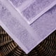 thumbnail image 4 of Juego de toallas Superior de algodón egipcio, 6 piezas, color morado, 4 of 9
