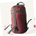 thumbnail image 4 of Mummy Sleeping Bags for Adults 18X38 cm Red-Wine Compression Bag with Straps for Backpacking and Hiking, 4 of 5