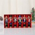 thumbnail image 2 of 6 figuras de cascanueces navideñas con temática navideña, 2 of 5