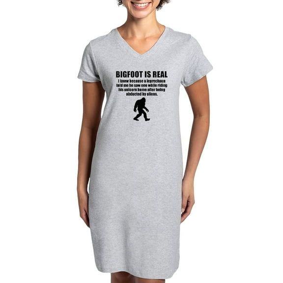 CafePress - Bigfoot Is Real - Women's Nightshirt