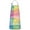 Colorful Watercolor Stripe, variant on Colorful Rainbow Tie Dye Spiral Pattern Apron-Garden Aprons for Women with Pockets-Cotton Linen Waterproof Kitchen Cooking Gardening Aprons Adjustable for Kitchen,Cooking,BBQ and Salon 33x27 Inch