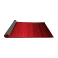 thumbnail image 2 of Ahgly Company Indoor Round Abstract Red Contemporary Area Rugs, 6' Round, 2 of 4