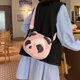 thumbnail image 1 of Bolso lindo de dibujos animados para mujer, bolso bandolera suave y esponjoso con cierre de cremallera, bolsos de viaje para mujer, 1 of 9