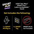 thumbnail image 6 of LEGO Star Wars SMART Play: Luke’s Landspeeder - Building Toy for Action Play - Compatible Set with a SMART Tag and 2 LEGO Minifigures - Gift for Boys, Girls and Kids Ages 6+ - 75420, 6 of 10