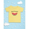 thumbnail image 3 of Buon Ferragosto! Cute Watermelon T-Shirt Infant -Image by Shutterstock,  6 Months, 3 of 4