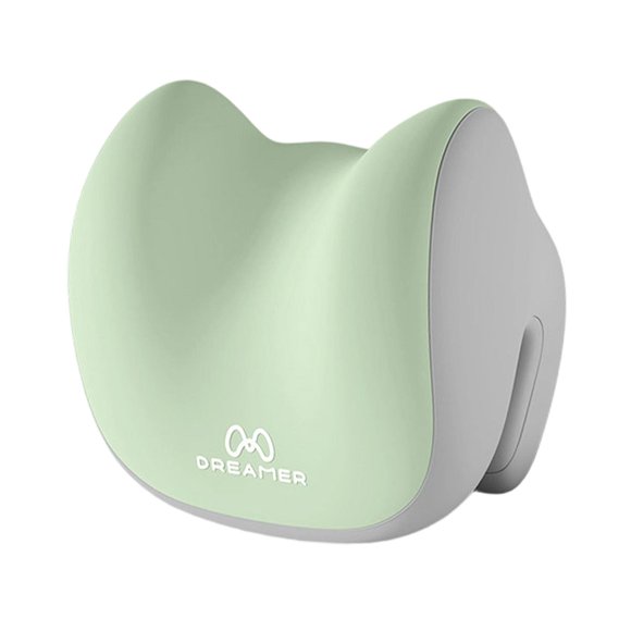 Almohada multifuncional para dormir o tomar siestas en sillas de ordenador, espuma viscoelástica. Gris verdoso